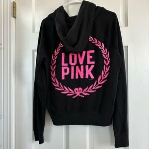 VS Pink sequin hoodie